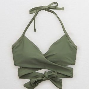 Aerie Wrap Halter Bikini Top